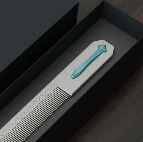light blue titanium